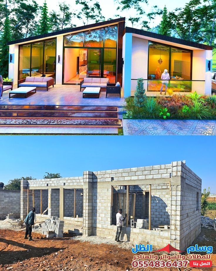 بناء المجالس والملاحق بحي المدينة الرياضية:إضافة لمسة من الراحة والخصوصية.